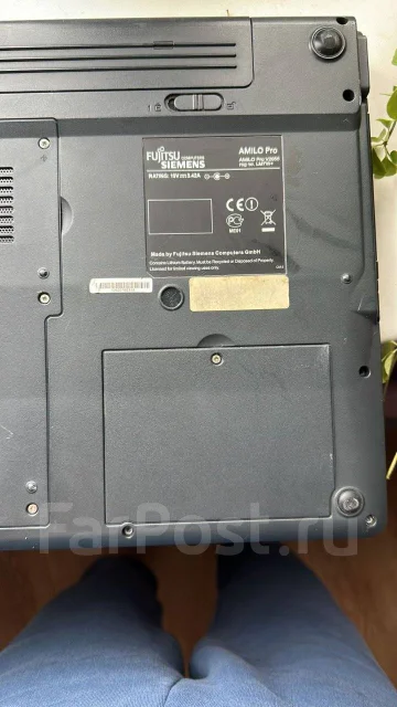 Fujitsu Siemens Amilo Pro V2055. 15.4", 1,5����, ��� 512 ��, ���� 40���, WiFi: 1, ����������� �� 2��. ����