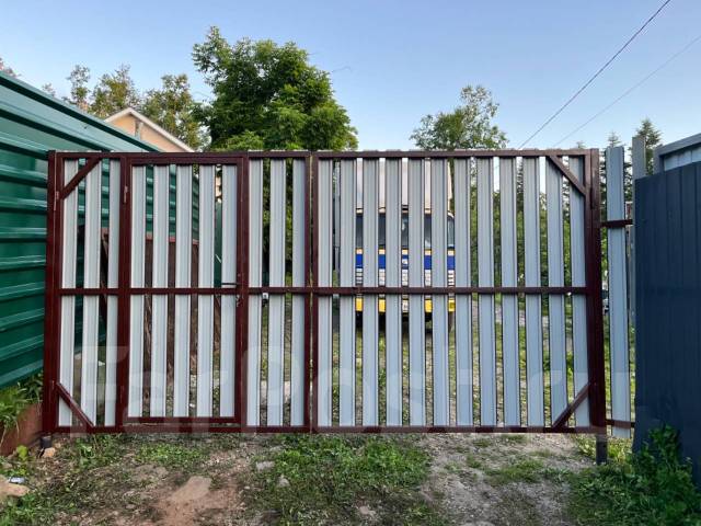 Монтаж свай, установка забора, Ворот, калитки, Забор под ключ от 3777мп ...