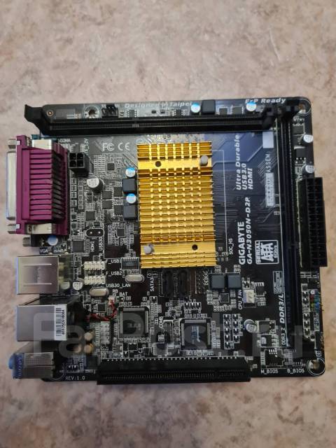 Материнская плата Gigabyte GA-N3050N-D2P со встроенным ЦП Celeron ...