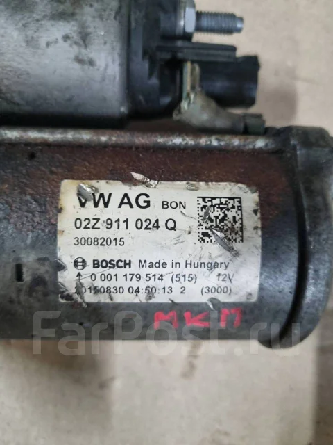 ������� Volkswagen Scirocco 02Z911024Q ����