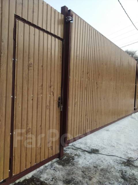 Установка заборов. 3д сетка, профлист, рабица, евроштакетник во Владив ...