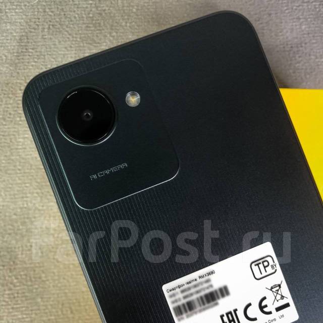 Realme C30s 3ГБ+64ГБ Ростест! Чёрный! +Наушники WeLove, 64 гб, 6.50 ...