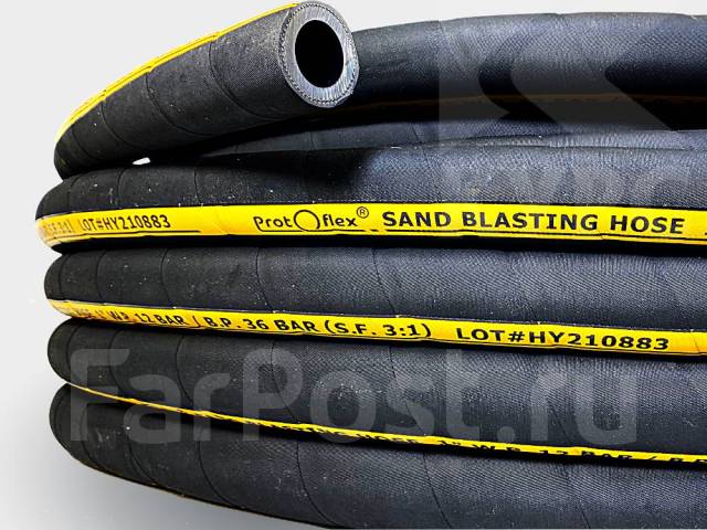 Рукав абразивоструйный d-25х39 мм, 12 bar, (40п. м. ) Sand Blasting ...