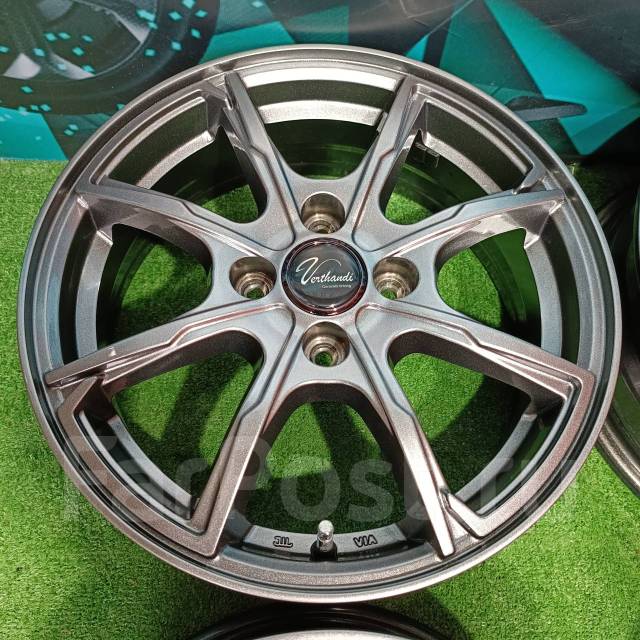 Темные диски Verthandi! Цвет Графит! R15, PCD 4-100, 15", 1 шт, 4x100 ...