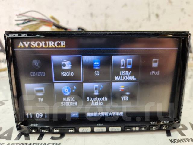 №1979. Магнитофон Sanyo NVA-MS5511 2din, б/у, в наличии. Цена: 6 000 ...