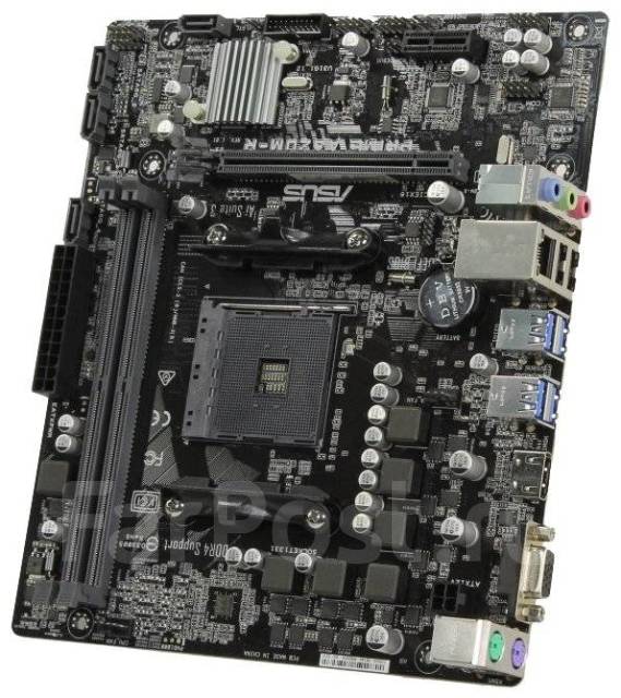 Материнская плата Asus Prime A320M-R-SI, новый, в наличии. Цена: 7 490 ...