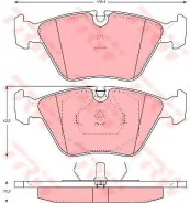 ������� �������� BMW E34/E36/E32 88-95 156X63,5X20,3mm 36650 36650 ����