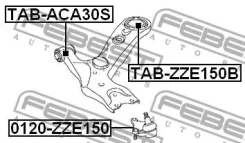 ����� ������� Toyota Auris 06 Corolla E15 RAV4 06-������ 0120150 0120150 ����