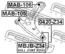 ������ Mitsubishi Lancer X COLT/Citroen C4 /Peugeot 4007 4008 ���. ��������� �������� �/�� 0401105 0401105 ����