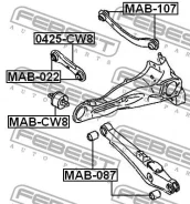 ������ Mitsubishi Lancer X COLT/Citroen ������� ����������� ������ �/�� GM5590 GM5590 ����