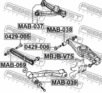 ������ Mitsubishi Pajero IV 07- ������������������ ������ �/�� GM5611 GM5611 ����
