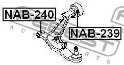 ������ Nissan X-Trail T30 (00-06) �����. �������� �/�� NAB240 NAB240 ����