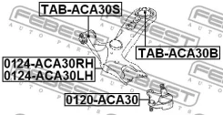 ������ Toyota Corola RAV4 05-13 Avensis 08-�������� ��������� ������ �/�� GM6011 GM6011 ����