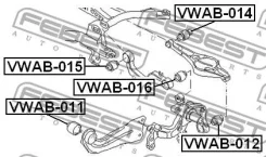 ������ VW AUDI A3 SEAT Skoda Octavia ������ ����� �/�� GM5045 GM5045 ����