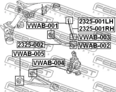 ������ VW Touareg Porsche Cayenne AUDI Q7 ������� ������ �������� �/�� GM6028 GM6028 ����