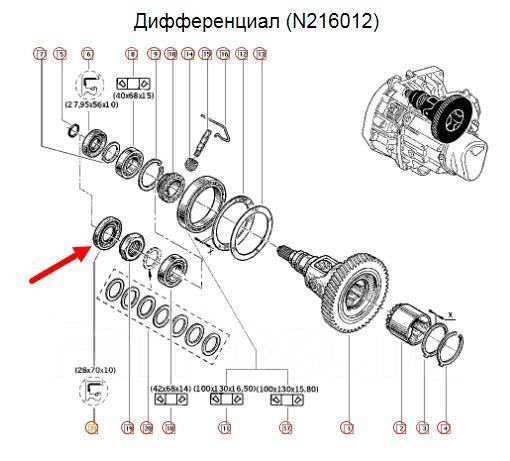 Схема привода меган 2