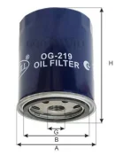 ������ ���� OG 219 FORD Galaxy 1.9TD 97-00, VW Golf 96-02/Passat 96-97/Polo 98-01/Transporter 4 92-03 1.9TD (3/4-16UNF) OG219 OG219 ����