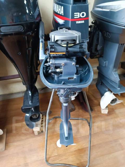 Продам лодочный мотор Yamaha 5л. с нога S, 5,00 л.с. S (381 мм ...