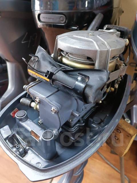 Продам лодочный мотор Yamaha 5л. с нога S, 5,00 л.с. S (381 мм ...