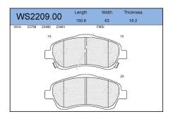   TY F Avensis 250 03- (Jeenice) WS220900 