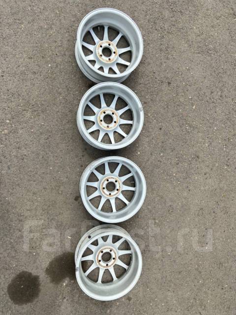 Диски Всмпо R15 5/100 6j, 15", 4 шт, 5x100, 72,6 мм. 4 шт, б/у, в ...