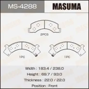 ������� �������� Masuma, AN-360WK, PF-4288 front MS-4288 41060-89TA3 ����