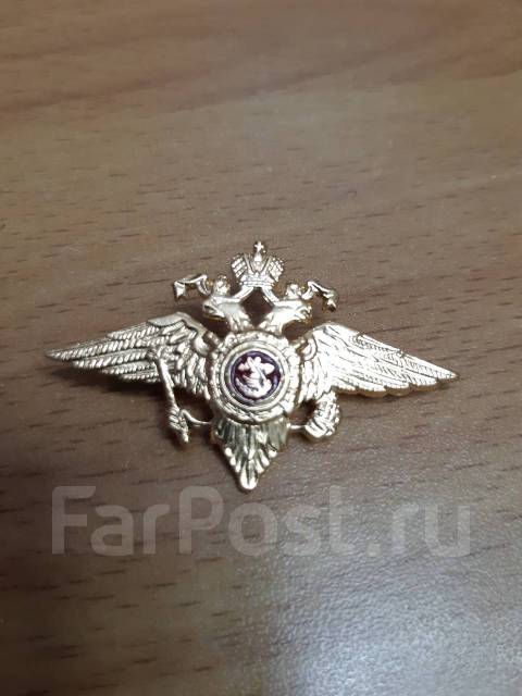 Кокарда МВД, новый, в наличии. Цена: 50₽ во Владивостоке