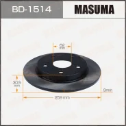 ���� ��������� Masuma, BD-1514, 2 �� � ��������. �������� 24 ������ ��� 50 000 �� ������� Masuma BD-1514 BD1514 ����