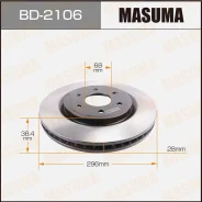 ���� ��������� Masuma, BD-2106, 2 �� � ��������. �������� 24 ������ ��� 50 000 �� ������� Masuma BD-2106 BD2106 ����
