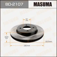 ���� ��������� Masuma, BD-2107, 2 �� � ��������. �������� 24 ������ ��� 50 000 �� ������� Masuma BD-2107 BD2107 ����