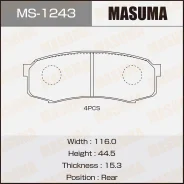 ������� ��������� �������� Masuma, MS-1243. �������� 24 ������ ��� 50 000 �� ������� Masuma MS-1243 MS1243 ����