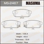 ������� ��������� �������� Masuma, MS-2467. �������� 24 ������ ��� 50 000 �� ������� Masuma MS-2467 MS2467 ����