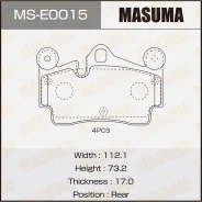 ������� ��������� �������� Masuma, MS-E0015. �������� 24 ������ ��� 50 000 �� ������� Masuma MS-E0015 MSE0015 ����