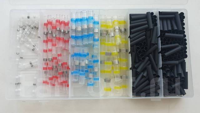 Набор термоусадочных трубок с припоем (110 шт. ), новый, в наличии ...
