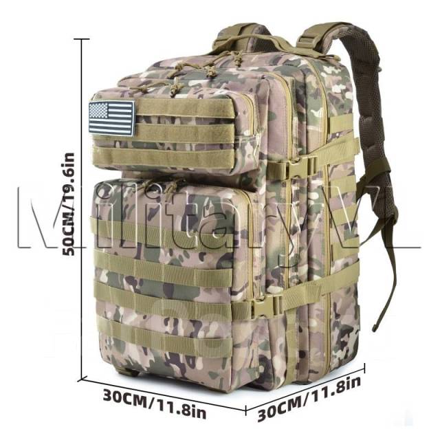 Рюкзак тактический 45L Oxford 1000D, новый, в наличии. Цена: 3 500₽ во ...
