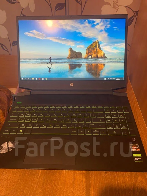 HP Pavilion Gaming 15. 15.6", 3����, ��� 8 ��, ���� 500���, WiFi: 1, Bluetooth: 1 ����