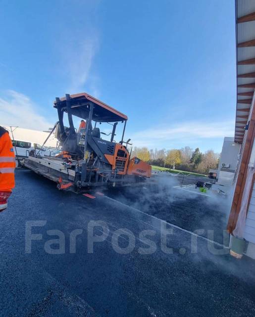Укладка асфальта. Благоустройство территорий в Артеме