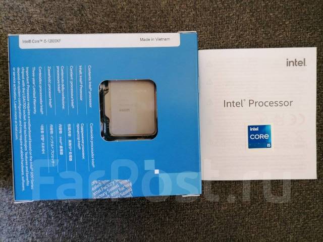 Процессор Intel Core i5-12600KF BOX Сокет LGA 1700, б/у, в наличии ...
