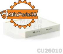  MANN CU26010 CU26010 