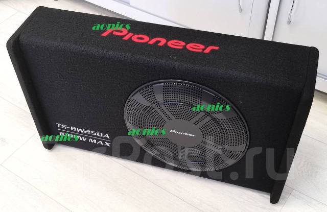 Активный сабвуфер Pioneer TS-BW250A, компонентные, 25 x 25 см (9,8 x 9 ...