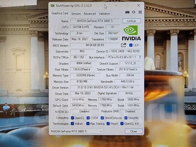 GeForce RTX 3060 Ti ����