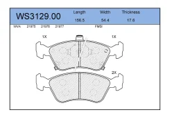 ������� ��������� TY F Avensis 220 97-00 (Jeenice) WS312900 ����