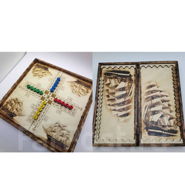 Игра Парчис(мандвошка) 2в1 нарды, всем, новый, под заказ. Цена: 6 500 ...