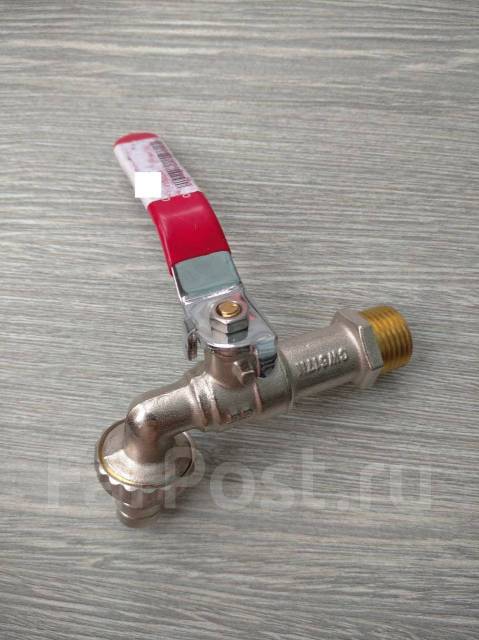 Кран шаровый водоразборный со штуцером 1/2 ручка, в наличии. Цена: 330 ...