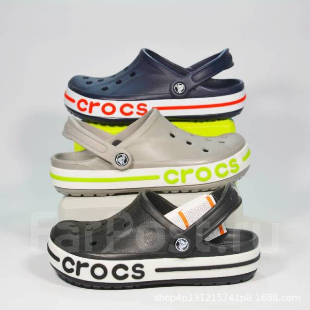 Мужские резиновые сандалии (Кроксы) crocs, демисезон, новый, под заказ ...