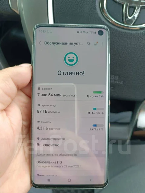Samsung Galaxy S10. �/�, 128 ��, �������, �����, ��������� ����