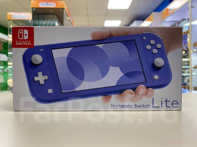 Nintendo Switch Lite Blue 32 GB + 64 GB + 22 ХИТА. Новый! Приставки'н ...