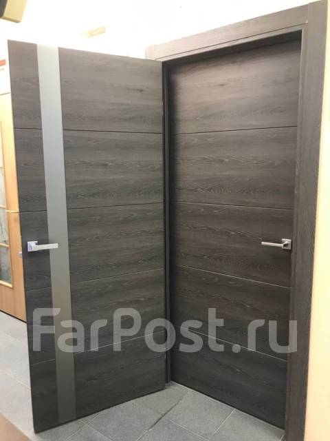 Межкомнатные двери в комплекте (Полотно, Короб, Наличник 5 шт), новый ...