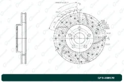 ���� ��������� ��������������� ������������� G-brake GFR-20897R ������ GFR20897R ����