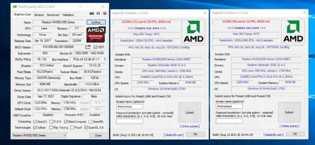 Radeon RX 550 ����